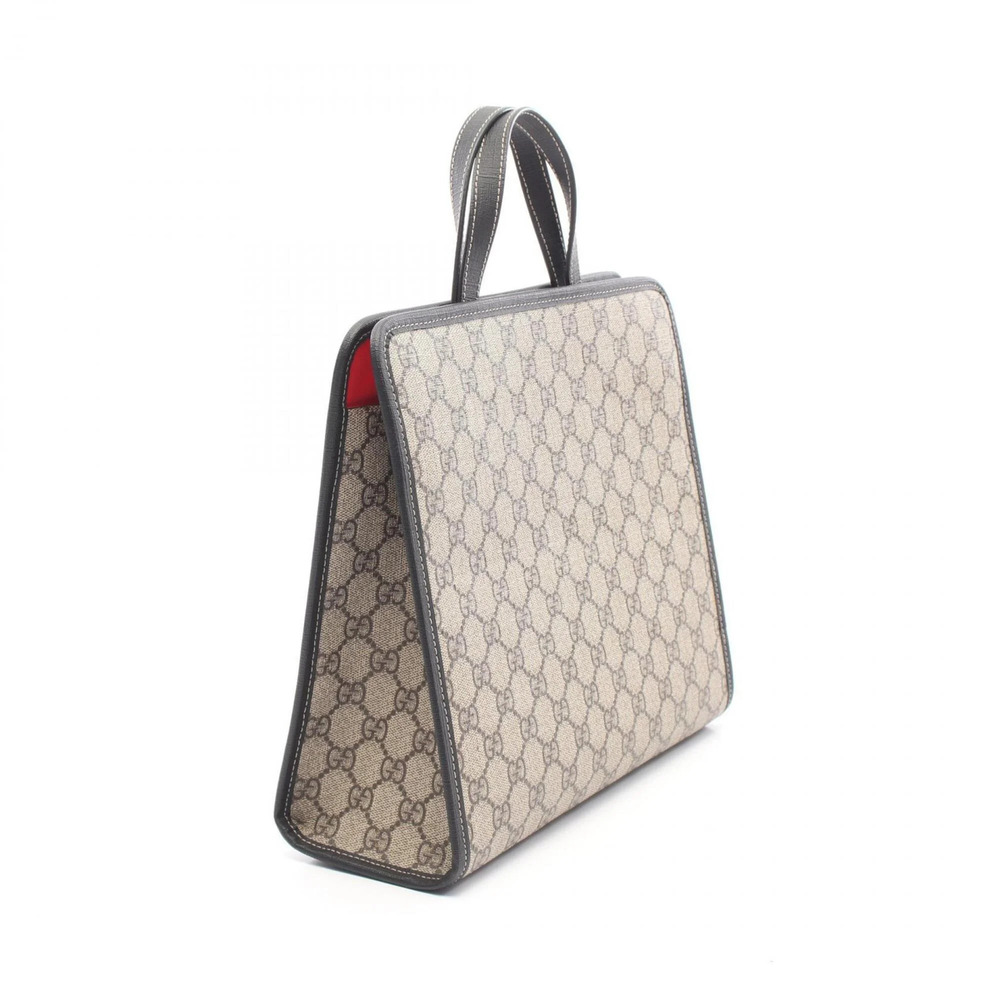 GUCCI Cream Leather Tote Bag - Picture 2 of 6